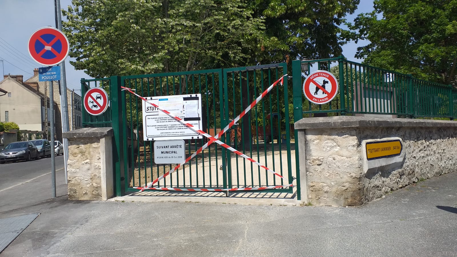 parc stuttgart vahingen fermé le 2 juin 2020